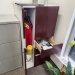 Brown and White Storage Tower with Wardrobe, Shelving, Filing